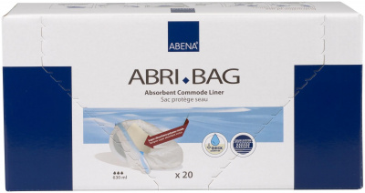 Abri-Bag Гигиенические впитывающие пакеты для туалета 51,5x39 см купить оптом в Ульяновске