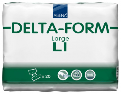Delta-Form Подгузники для взрослых L1 купить оптом в Ульяновске
